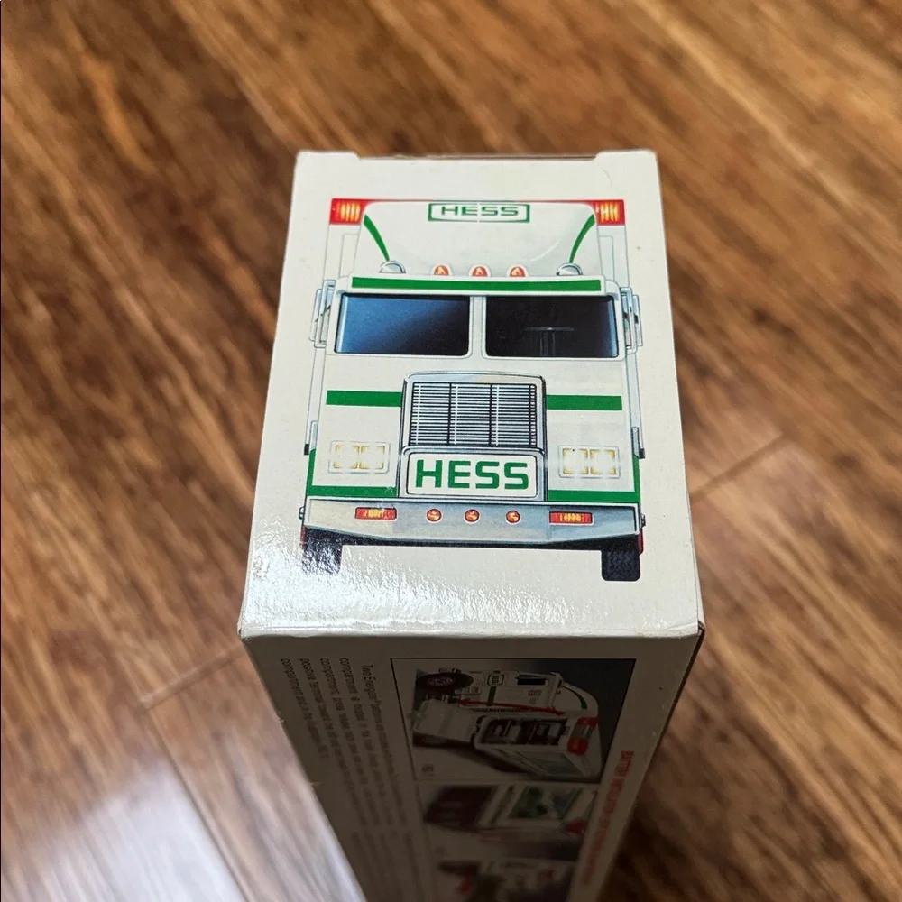 Vintage Hess 1997 Toy Truck and Racers collectible new in box